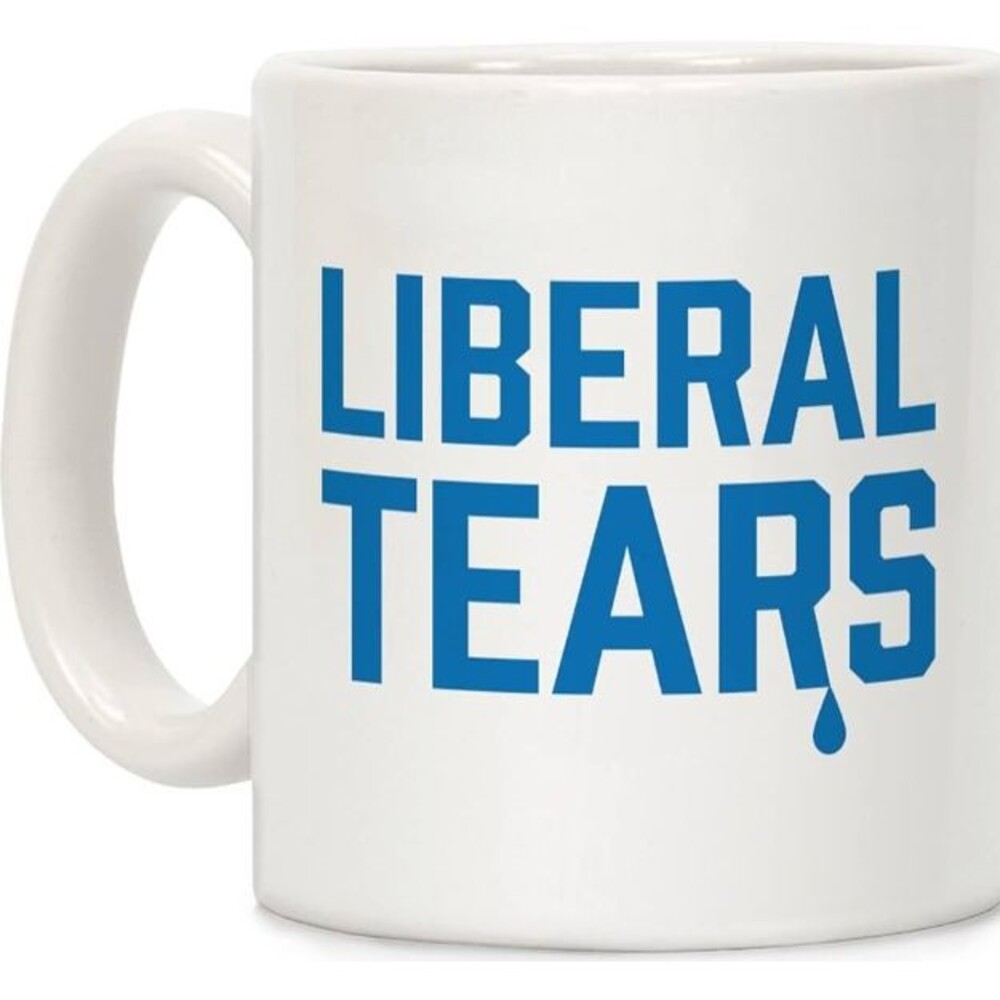 Funny Election Mug Liberal Tears 11oz Donald Trump 2024 Republican  Gift